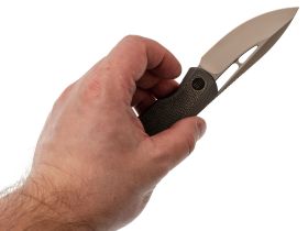 Складной нож We Knife Baloo, сталь CPM 20CV, рукоять титан/микарта