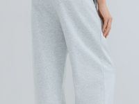 Джоггеры из мягкого трикотажа, Серый