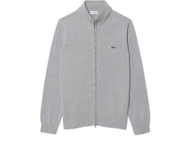 Мужской свитер Lacoste на молнии из органического хлопка