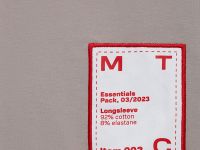 Лонгслив Red Square оверсайз Светло-серый размер S