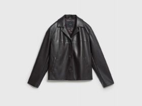 Куртка из искусственной кожи, Коричневый