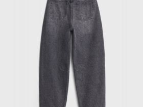 Джинсы Barrel для девочек, Серый