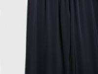 Широкие брюки с эластичным поясом, Черный