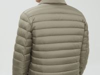 Стеганая куртка с воротником-стойкой