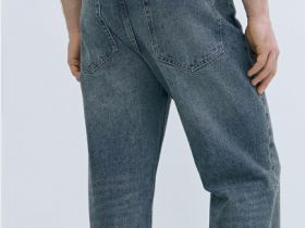 Прямые джинсы Straight, Синий