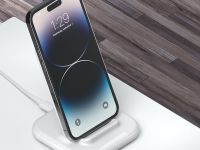Беспроводное зарядное устройство Deppa (24020) для смартфонов Qi Fast Charger 15W USB/Type-C 1m (белый)