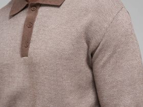 Джемпер-поло из хлопка