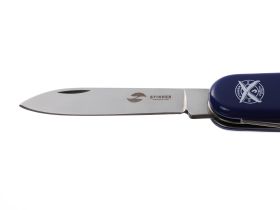 Нож перочинный Stinger 90 мм, 11 функций, синий