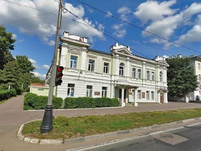 Здание волисполкома, где 3 февраля 1921 г. был Ленин Владимир Ильич