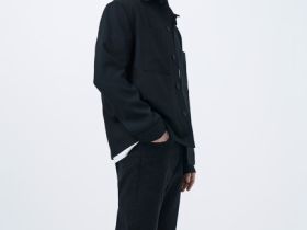 Базовые узкие джинсы, Черный