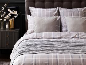 Постельное белье Rigoroso, серое