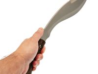 Мачете Кукри №5, сталь 65х13, рукоять венге