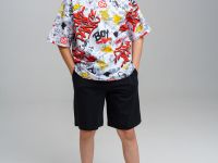 Комплект трикотажный для мальчиков: фуфайка (футболка), шорты