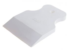 Шпатель STAYER "MASTER" резиновый белый, 60 мм