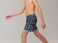 Шорты текстильные плавательные для мальчиков, средней длины