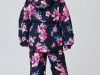 Комплект текстильный с полиуретановым покрытием для девочек: куртка, полукомбинезон