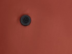 Пуховик с воротником-стойкой и капюшоном