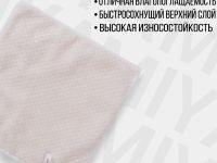 Набор кистей синтетика MIYA "Little Bird" 10 шт, коралловые