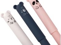 Ручка гелевая MESHU "Cutes" синяя, 0,5 мм, стираемая, корпус ассорти