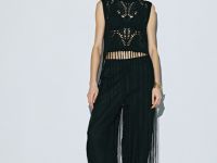 Брюки О-силуэта, Черный