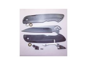 Складной нож CRKT Swindle™-2, сталь 8Cr14MoV, рукоять нержавеющая сталь