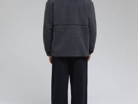 Свободная куртка из шерпы