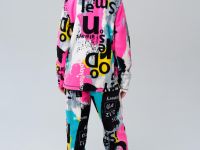 Комплект трикотажный для девочек: куртка, брюки