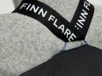 Стеганый пуховик с воротником-стойкой