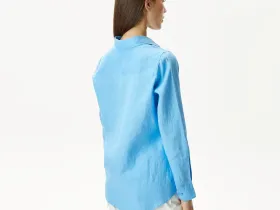 Женская рубашка Lacoste свободного кроя