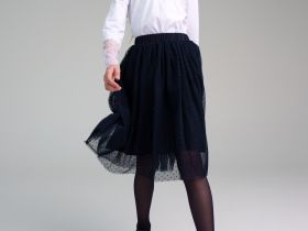 Юбка трикотажная для девочек