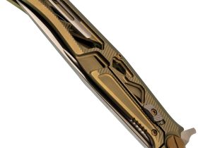 Складной нож НОКС Финка С "Elite", сталь М390, рукоять титан