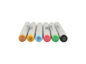 Набор маркеров Sketchmarker "Classic Main Set v.1" 6 цветов в картонной упаковке