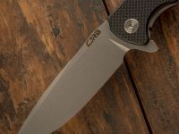 Складной нож CJRB Taiga, сталь D2, Black G10