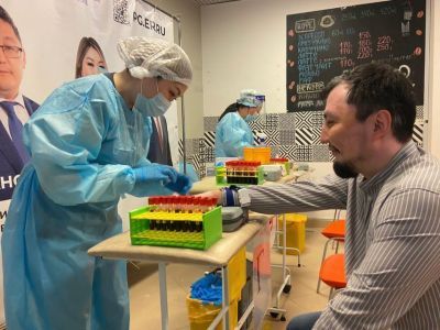 В акции по сдаче тестов на онкомаркеры в Якутске приняли участие более 500 человек