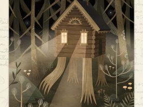 Открытка Дворникова А. "Домик"