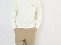 Свитшот с принтом, Белый