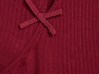 Лонгслив с мини-бантами для девочек, Фиолетовый