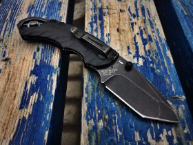 Нож складной KERSHAW Shuffle II, сталь 8Cr13MoV, рукоять термопластик GFN, черный