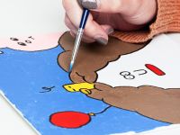 Холст на прессованном картоне Finenolo 50*60 см 280 г, 100% хлопок, универсальная грунтовка