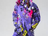 Комбинезон текстильный с полиуретановым покрытием для девочек