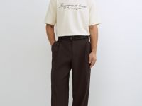 Футболка с текстовым принтом, Белый