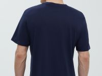 Футболка из хлопка с принтом