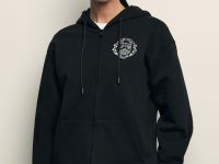 Худи на молнии из хлопка