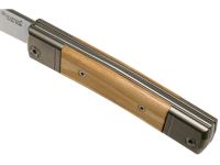 Складной нож LionSteel BestMan Drop, сталь M390, рукоять Olive