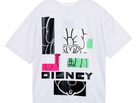 Футболка с принтом Disney для девочки