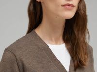 Вязаное платье с шерстью и кашемиром