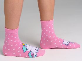 Носки трикотажные для девочек, 2 пары в комплекте