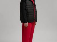 Стеганая куртка с наполнителем из натурального пух