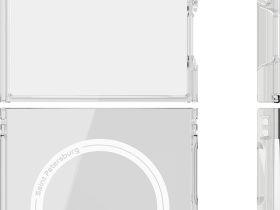 Клип-кейс VLP Puro Case с MagSafe для Samsung Galaxy Z Флип8 Прозрачный