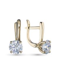 Серьги из желтого золота э0312сг12231176